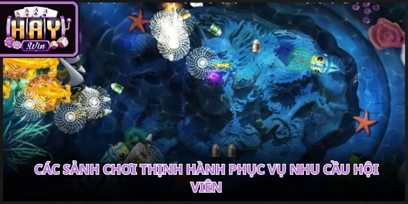 Bắn Cá Tài Lộc phân chia cấp độ phòng đấu thiết kế trực quan khoa học