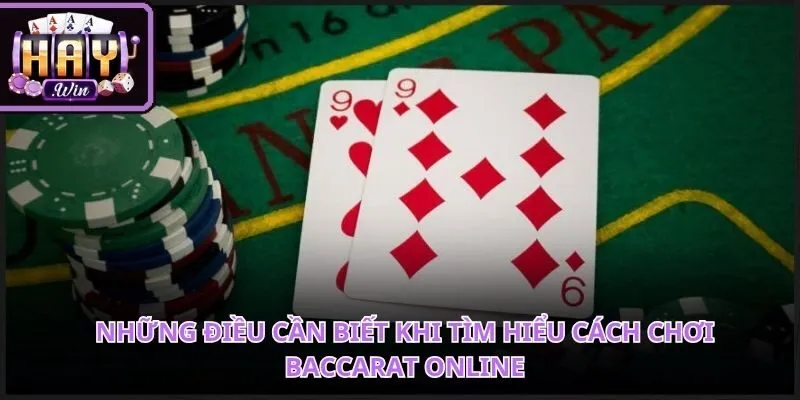 Quan sát quy trình xác định kết quả giúp làm quen với cách chơi baccarat online một cách trực quan