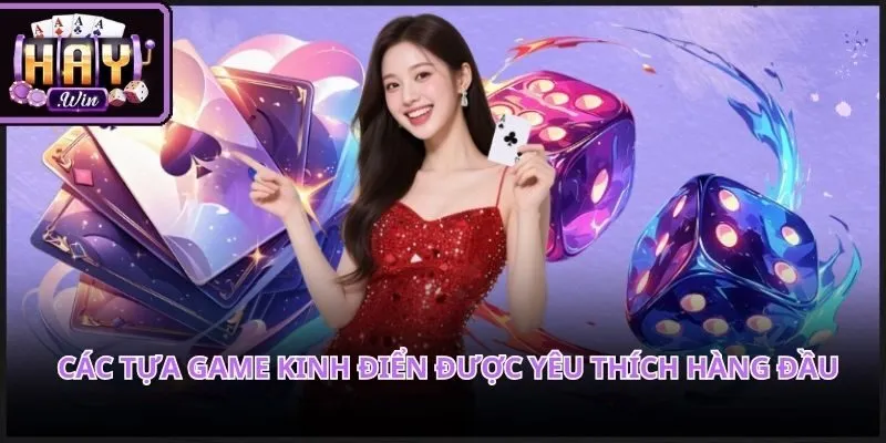 Danh mục trò chơi đa dạng đáp ứng mọi sở thích của cộng đồng