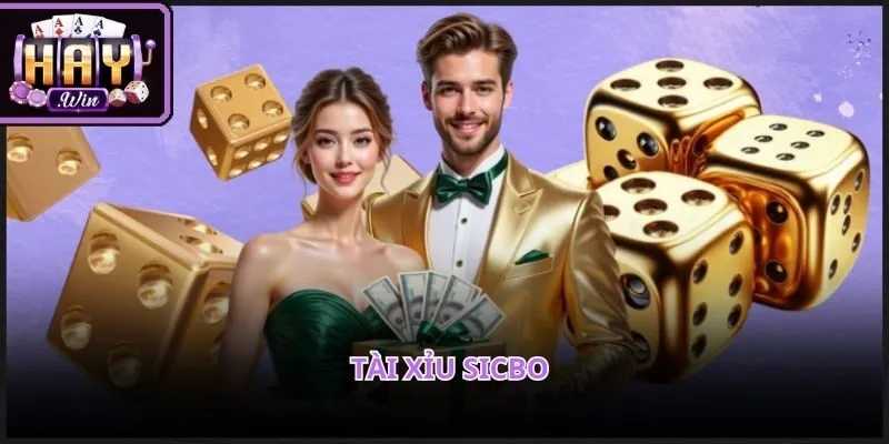 Tài xỉu sicbo là trò chơi không thể thiếu khi lựa chọn trải nghiệm HAYWIN