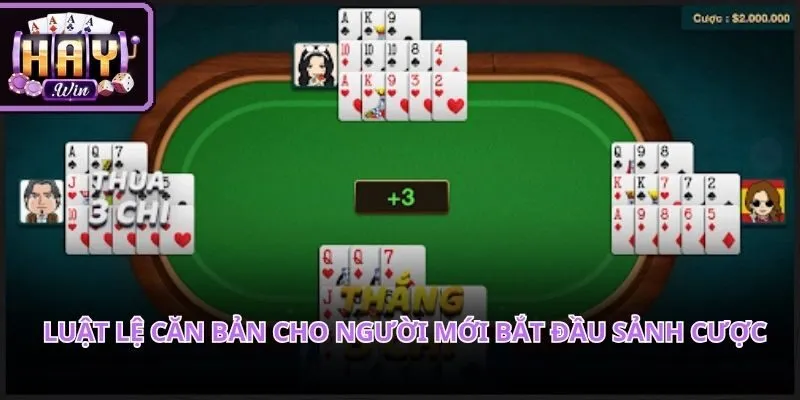 Hướng dẫn chơi mậu binh giúp người chơi nhanh chóng làm quen giao diện